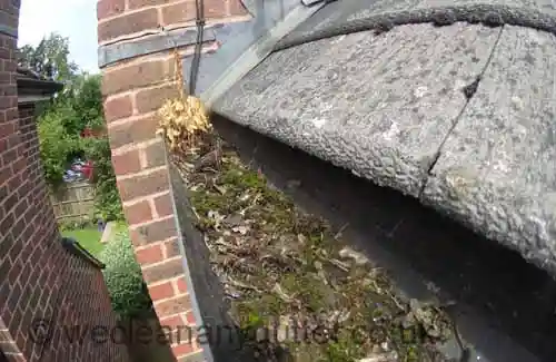 Chichester blocked gutter