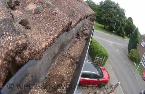 Eastbourne blocked gutter