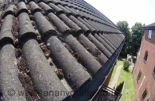 Lancing gutter cleaning 