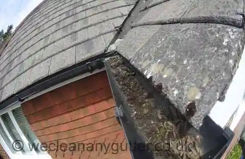 Storrington blocked gutter